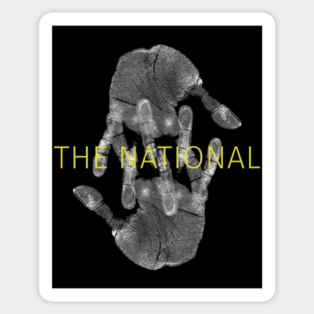 The National Sticker by Distancer